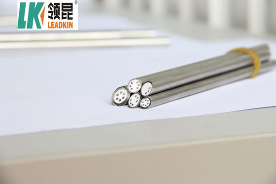 calidad  SS304 12.7mm RTD Sensor Cable  Extension Wire MgO 3 Core fábrica