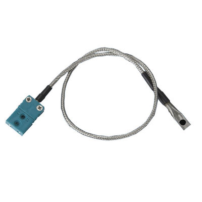 Tipo sensor de la punta de prueba K de la temperatura del termopar de la IDT de temperatura roscado