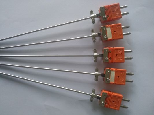 Proba de temperatura con termopares de mini enchufe para una medición precisa y confiable