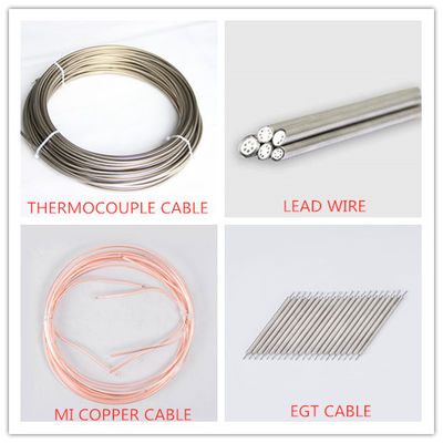 Sensor de pareja térmica de acero inoxidable de alta precisión longitud del cable personalizada