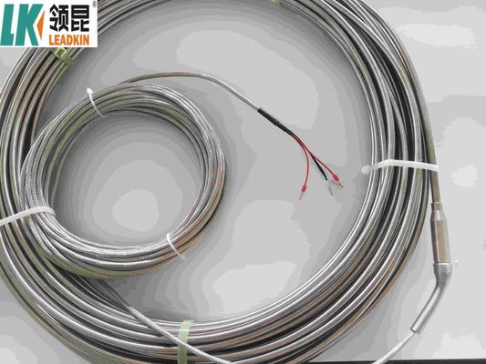 SUS304 Cable de compensación de termopares de tipo K blindado 4 núcleo 0,5 mm