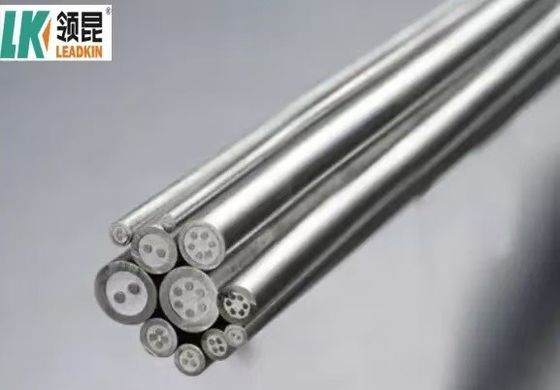 Material de cubierta de acero inoxidable aislado por minerales Cable de cubierta de termopares MI
