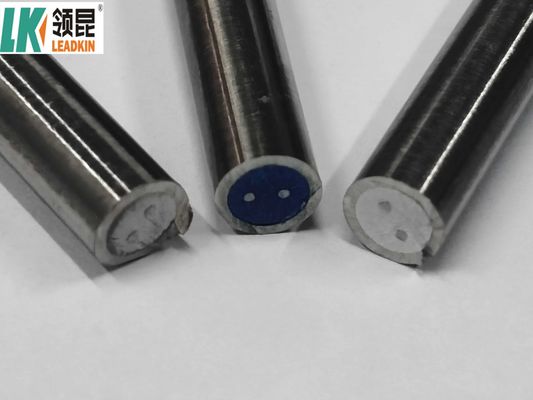 Cables de termopares aislados por minerales para medición de temperatura Conector de aislamiento de color plata/negro/rojo/azul