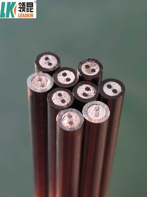 4 núcleos de MgO de aislamiento tipo S de cable de termopares para medición de altas temperaturas