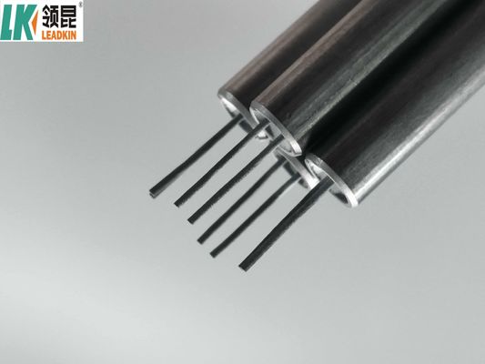 0Cables de termoparejas tipo K de 0,5 mm con aislante de MgO de alta pureza del 99,6%