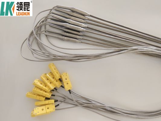 Cables térmicoacoplados aislados por minerales tipo K con inconel a 600 °C SS304S SS316L SS 310 SS316 GH3030 GH3039 GH747 Materiales de cubierta