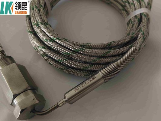 Cables de termopares de tipo K con material conductor constante de Fe para entornos adversos